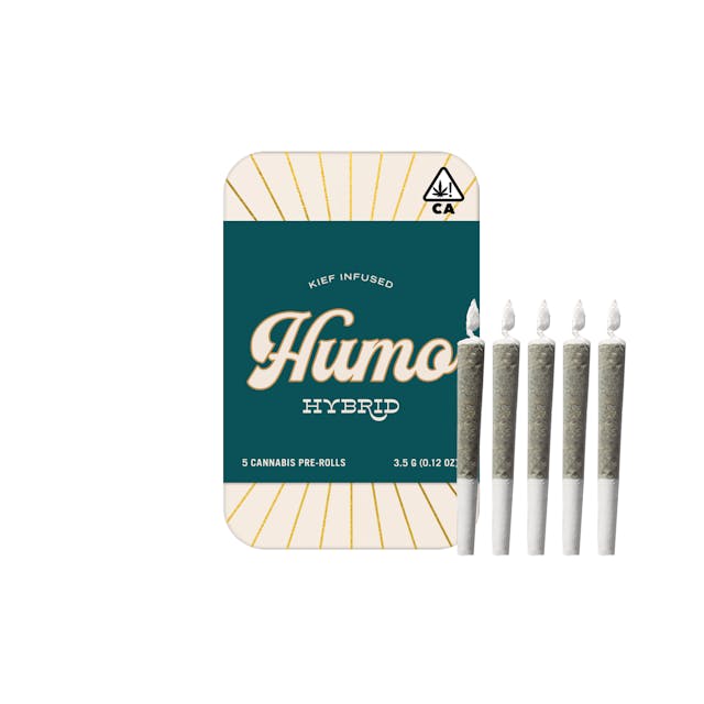 Photograph of product: Chingaso Kief Infused Prerolls 0.7g - 5pk - 3.5g - 