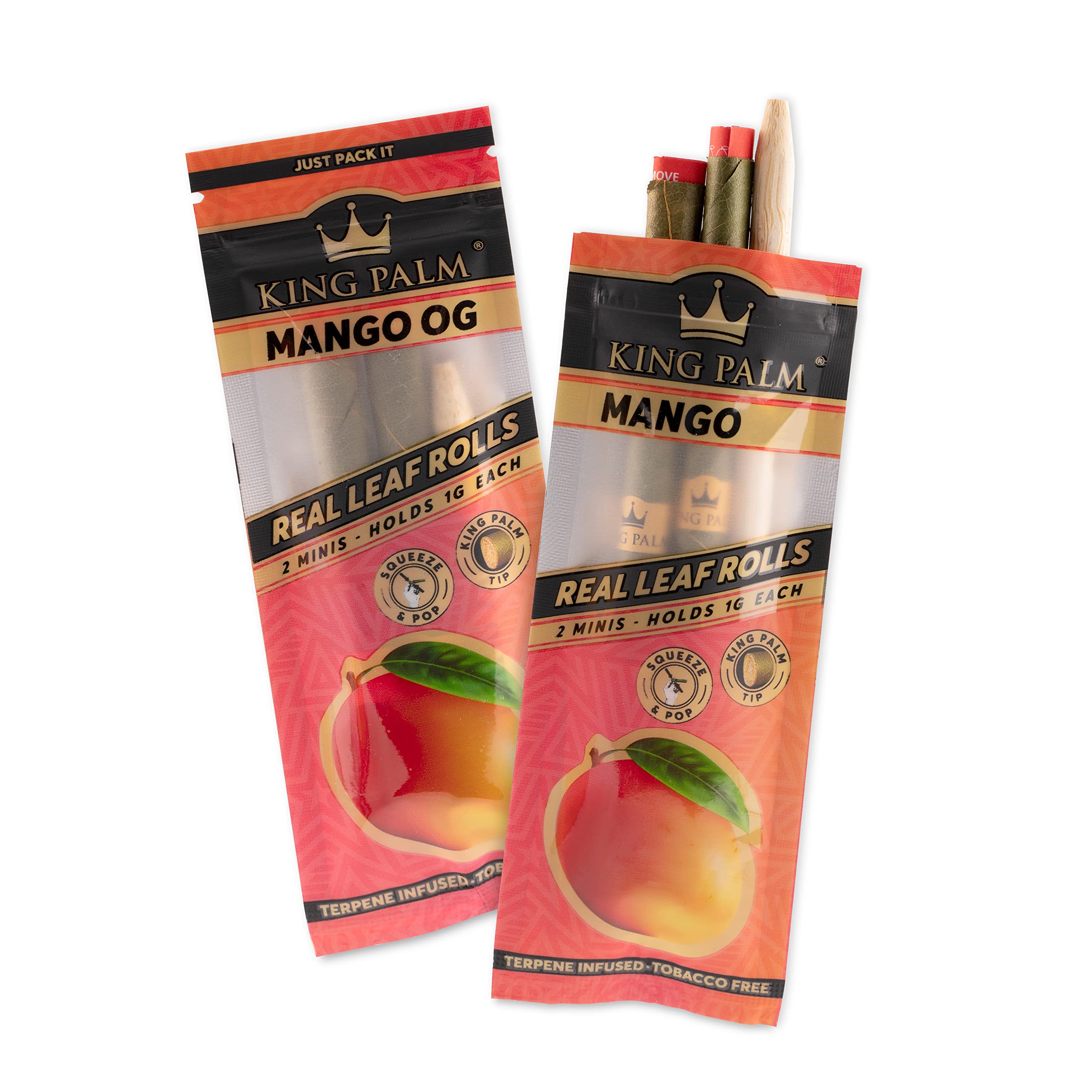 Photograph of product: King Palm - Mini Tubes - Mango