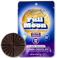 Photograph of product: FULL MOON | Edible | Chocolate | Dark Chocolate | 200mg