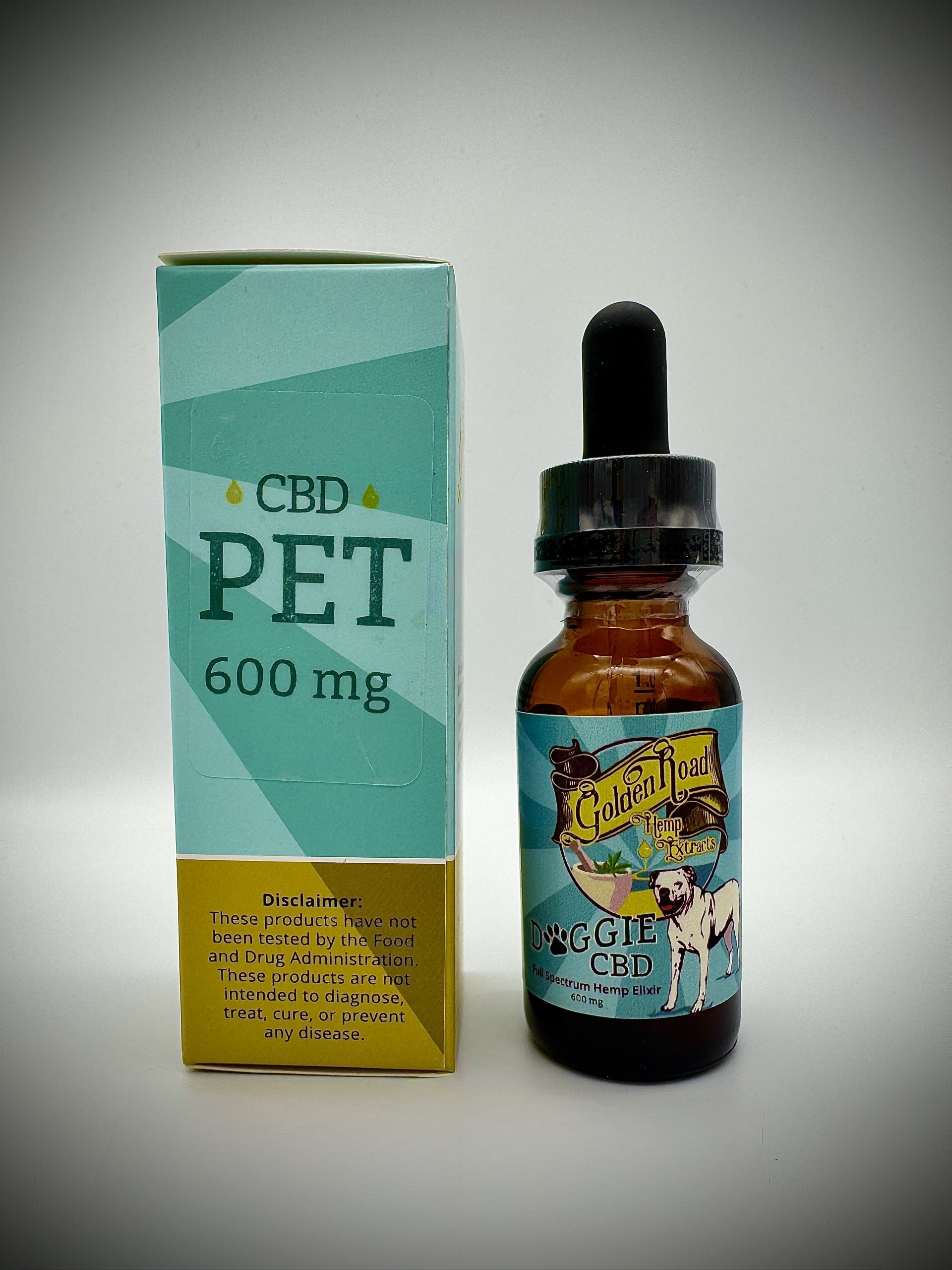 Photograph of product: CBD Pet Tincture 600mg | Full Spectrum Hemp Elixir