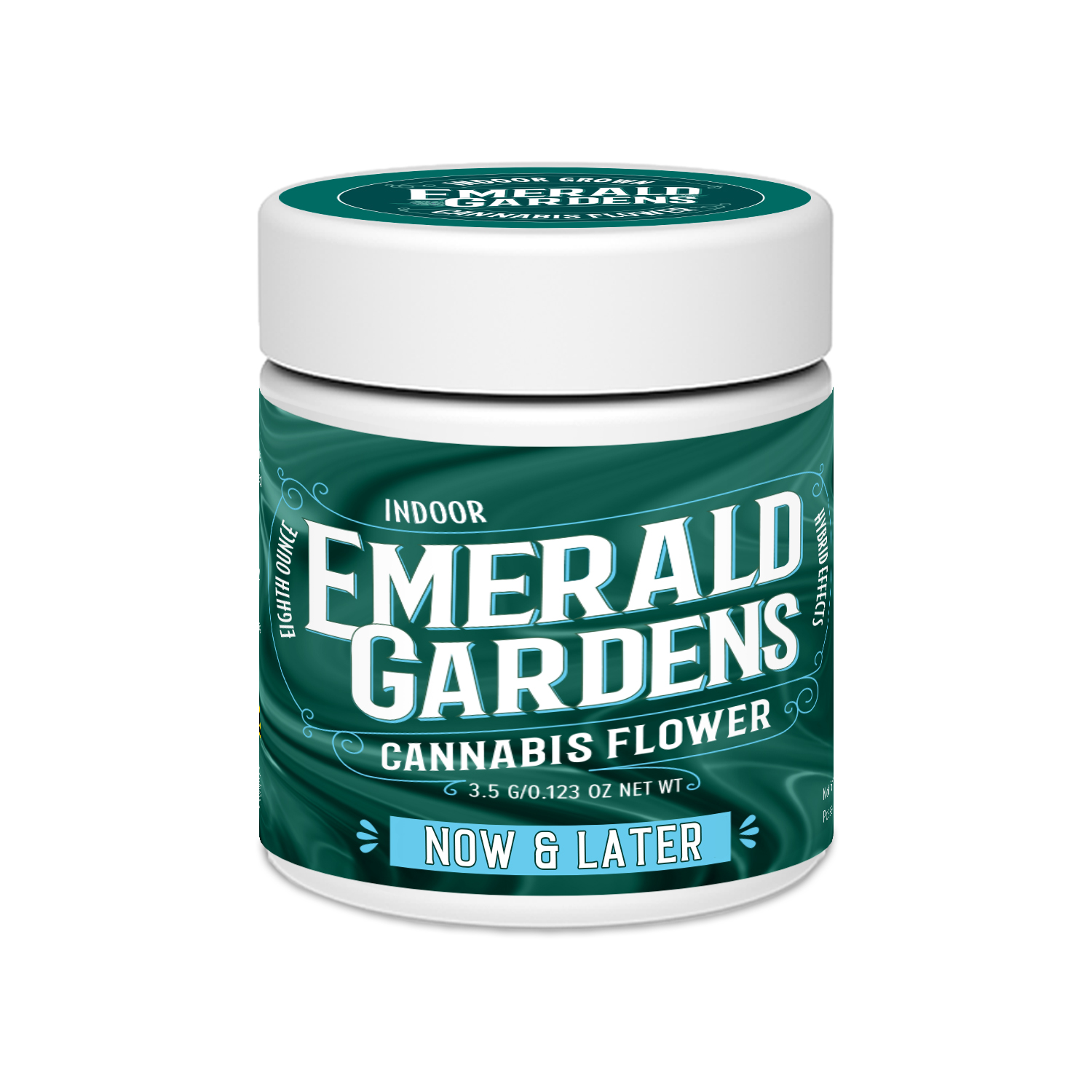 Photograph of product: Emerald Gardens Flower Now & Later - 3.5g
