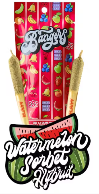 Photograph of Product: INFUSED 2-PACK - WATERMELON SORBET (1.2G)