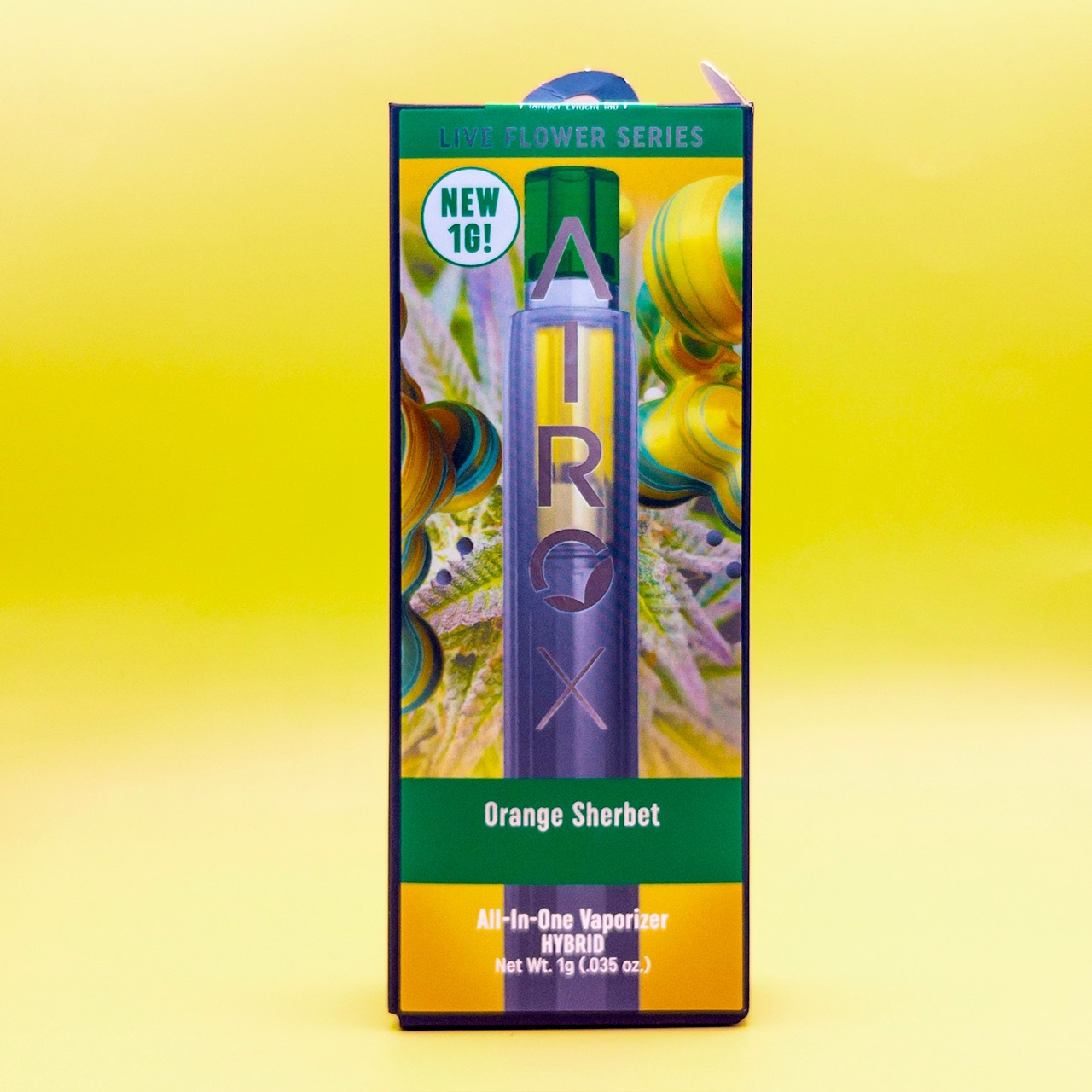 Photograph of product: Airo X - Orange Sherbet Live Flower Disposable Vape