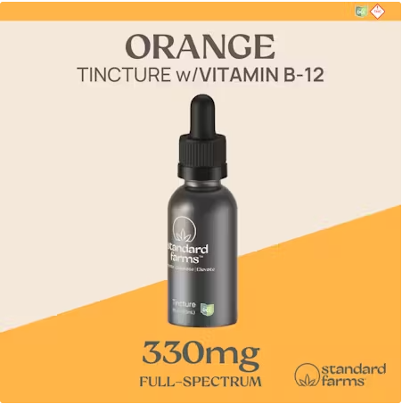 Photograph of product: Standard Farms | Orange Daytime | 330mg Tincture