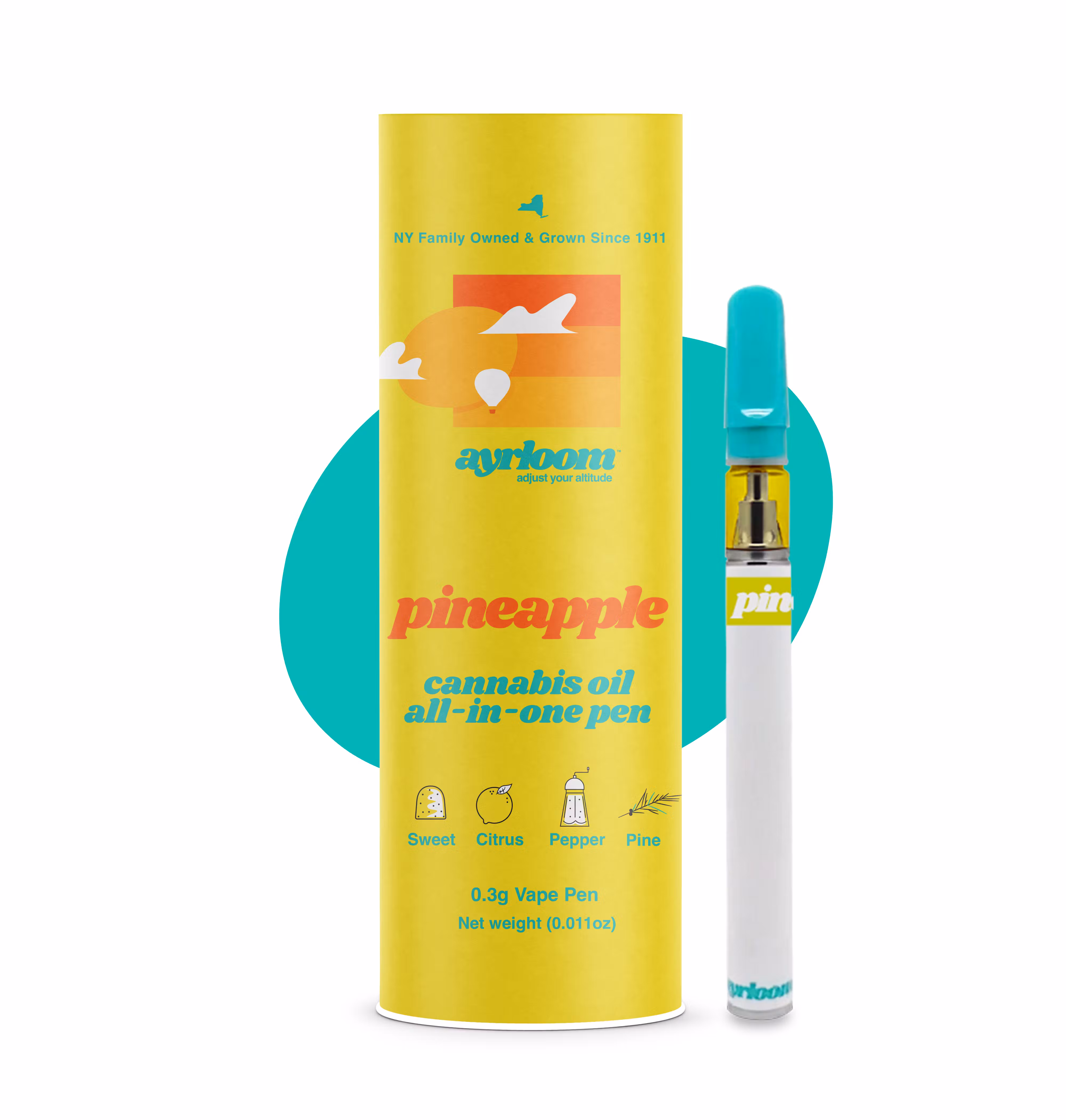 Photograph of product: Ayrloom- Pineapple Express All-In-One