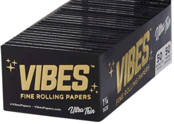 Photograph of product: Vibes Rolling Paper