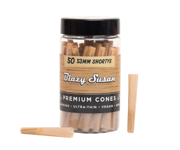 Photograph of product: 53mm Unbleached Cones 50pk
