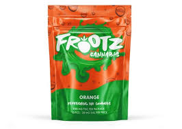 Photograph of product: Frootz 200mg Gummies | Orange