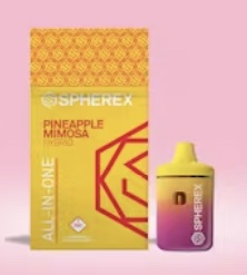 Photograph of product: Spherex Disposable (H) Pineapple Mimosa