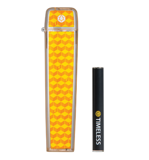 Photograph of product: Timeless 190ah .5g Combo Battery & Case (Black & Yellow)