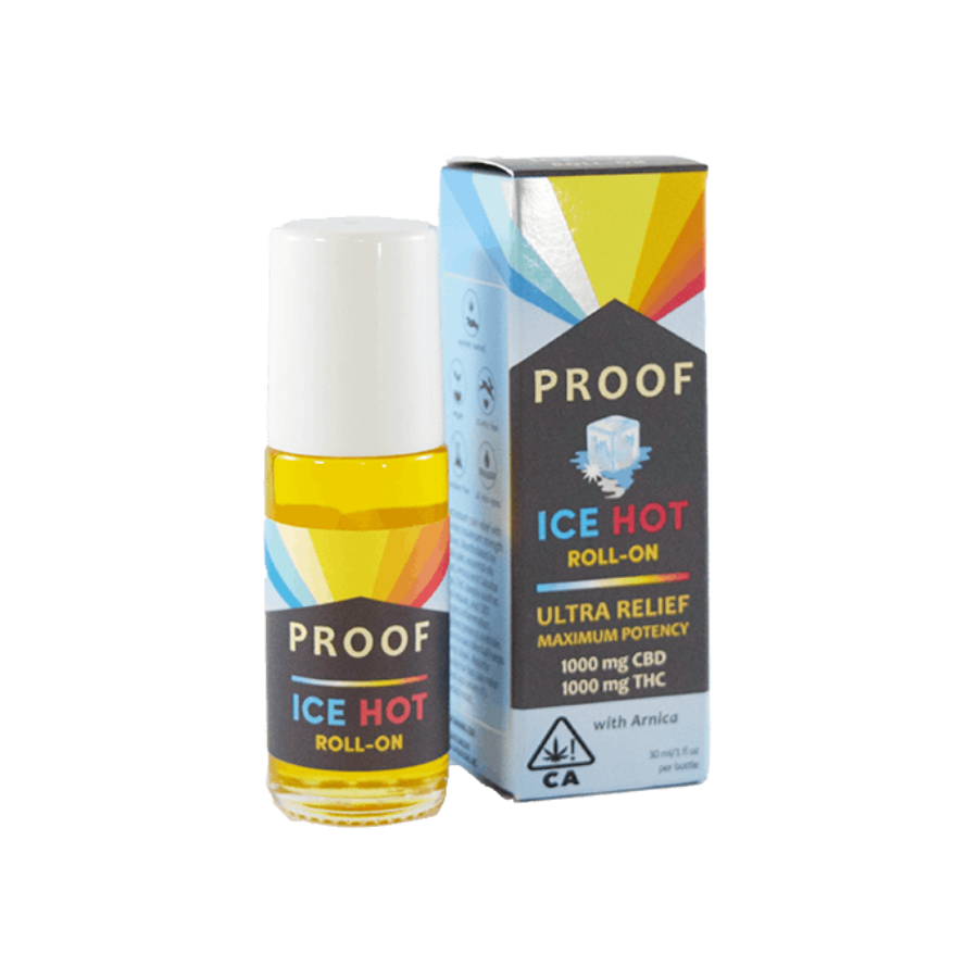 Photograph of product: PROOF Ice Hot Roll-On 30ml