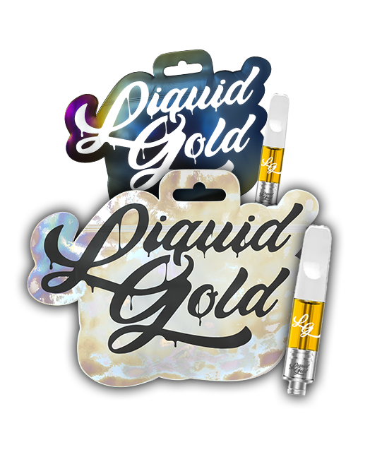 Photograph of product: Liquid Gold - Peanut Butter Breath - Vape Cart
