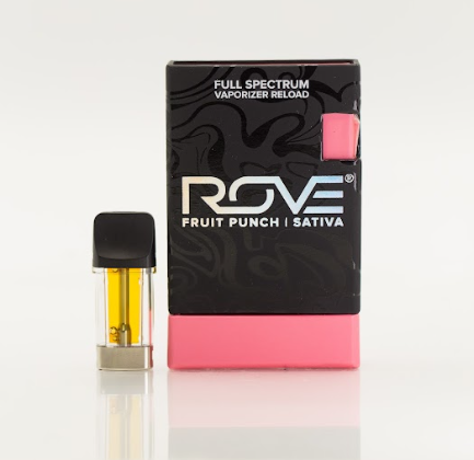 Photograph of product: Rove - Live Resin Diamonds Vape Reload - Fruit Punch (S)