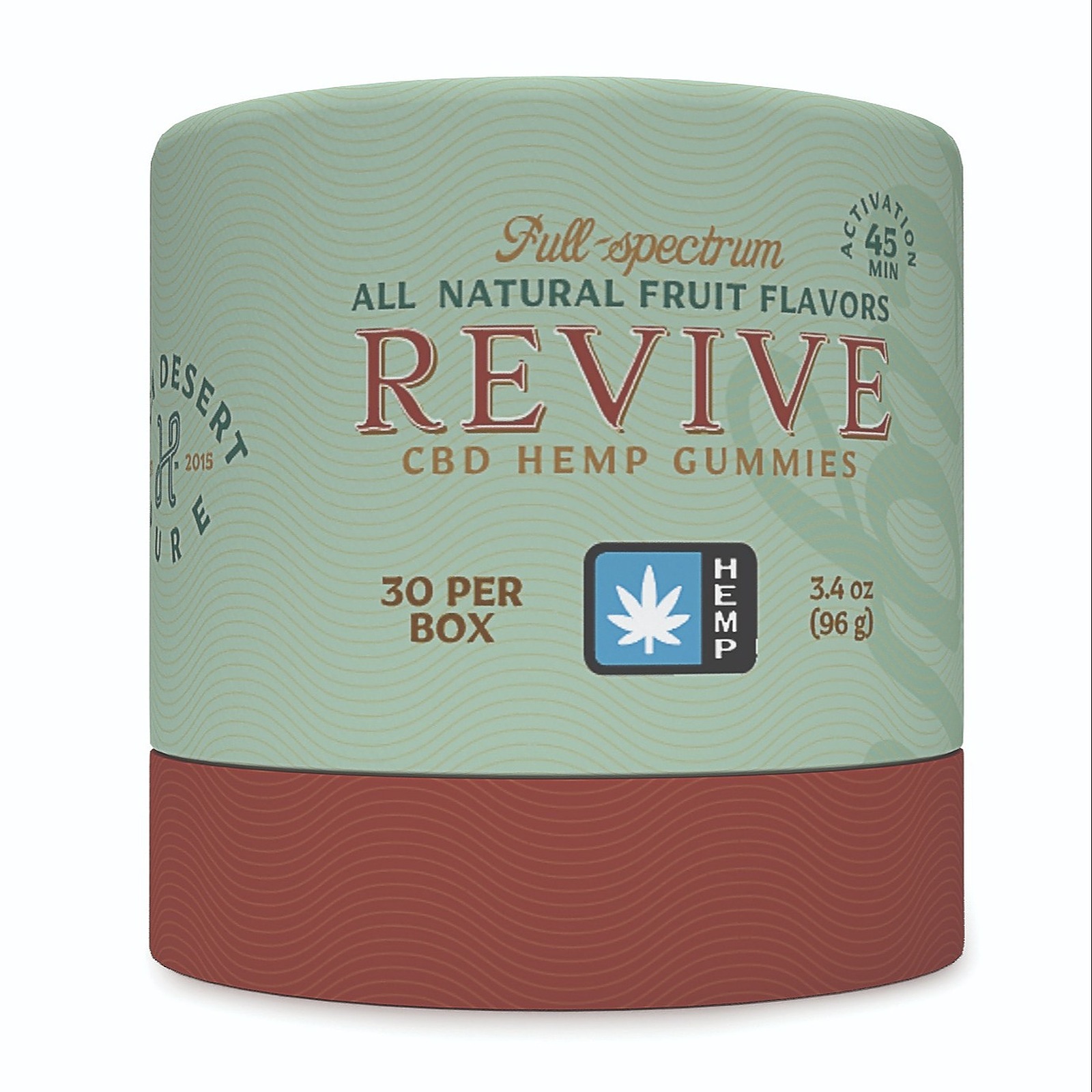 Photograph of product: Hemp Gummies | Revive | 30 x 33mg