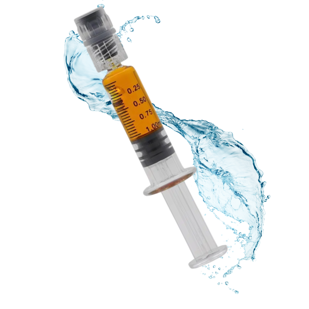 Photograph of product: Unflavored - Distillate Syringe