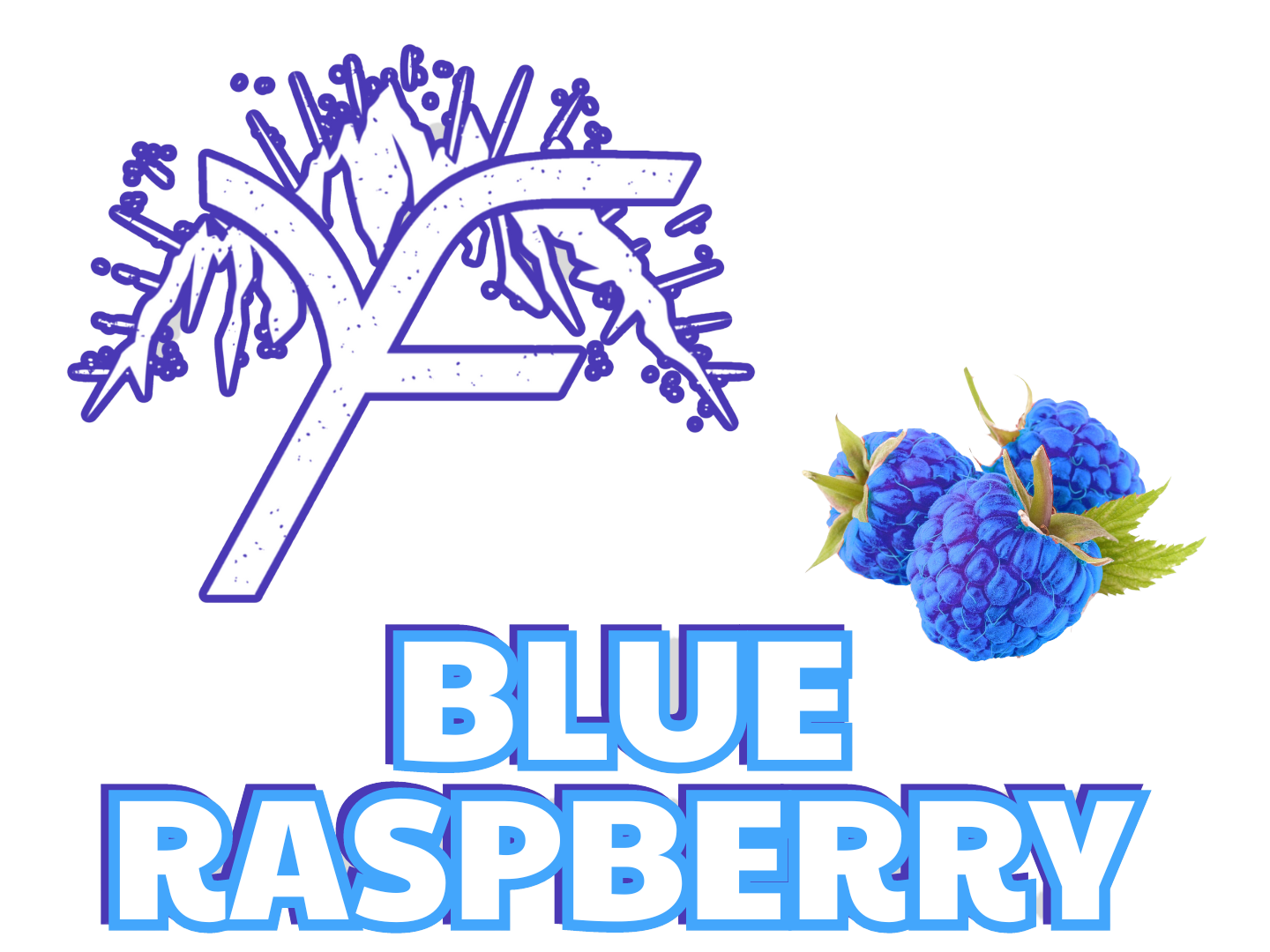 Photograph of product: Yetibles Gummies - Blue Raspberry 100mg