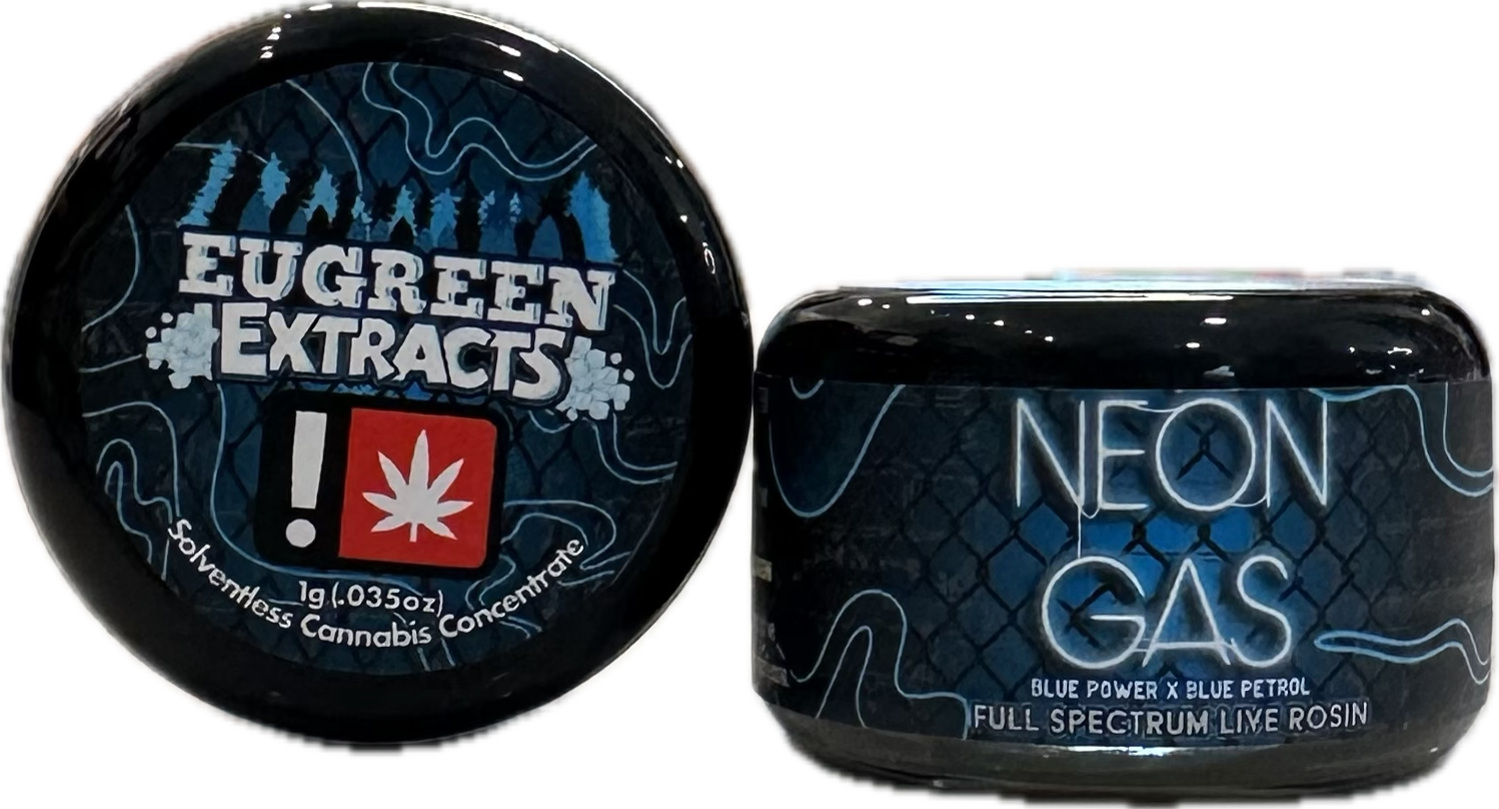 Photograph of product: Neon Gas Rosin