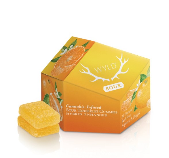Photograph of product: Gummies | Sour Tangerine | 10 x 10mg