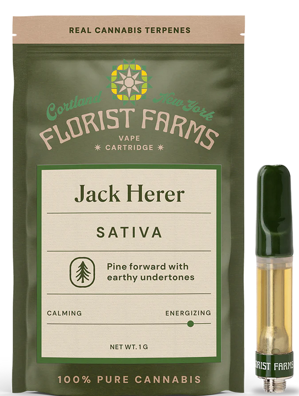 Photograph of product: Florist Farms - Jack Herer - Vape Cartridge