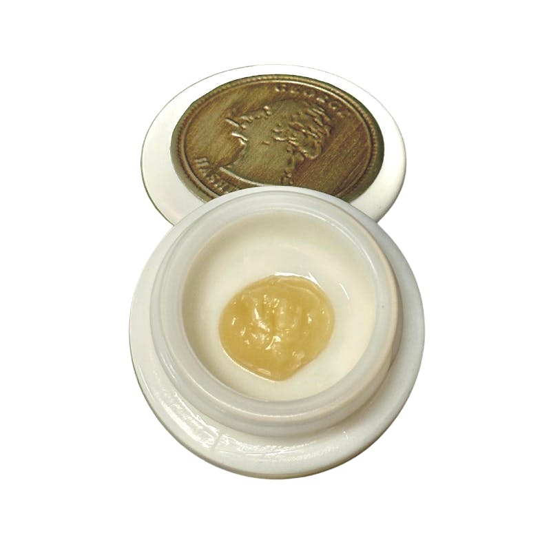 Photograph of product: George au chocolatington Rosin Badder- Platinum Cake