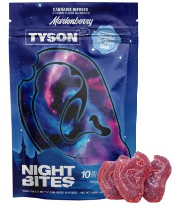 Photograph of product: 10PK/100MG - MARIONBERRY [I] SOLVENTLESS