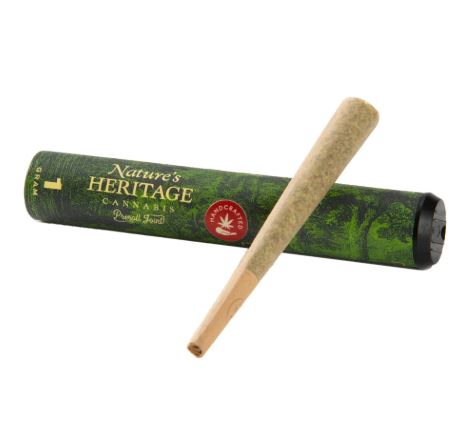 Photograph of product: Nature's Heritage | Local Skunk Pre-roll ( H )