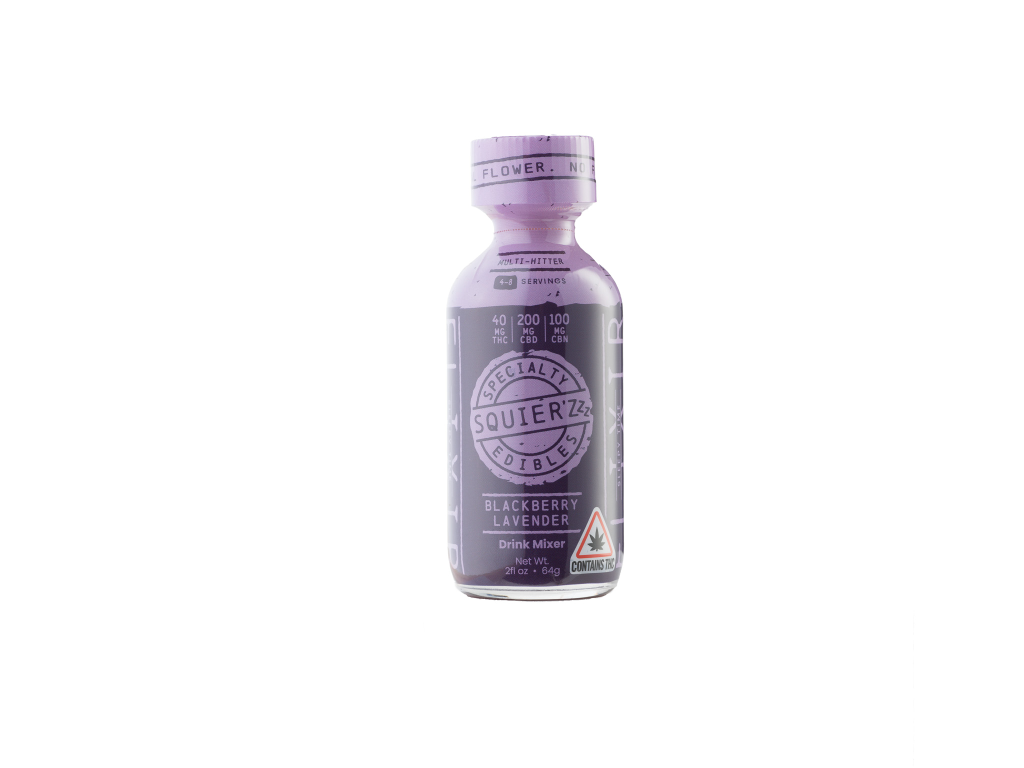 Photograph of product: Squier's Elixirs | Blackberry Lavender Sleepy Time | 40mg
