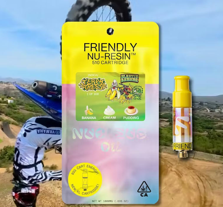 Photograph of product: Blastin' Banana Nu Resin Cart