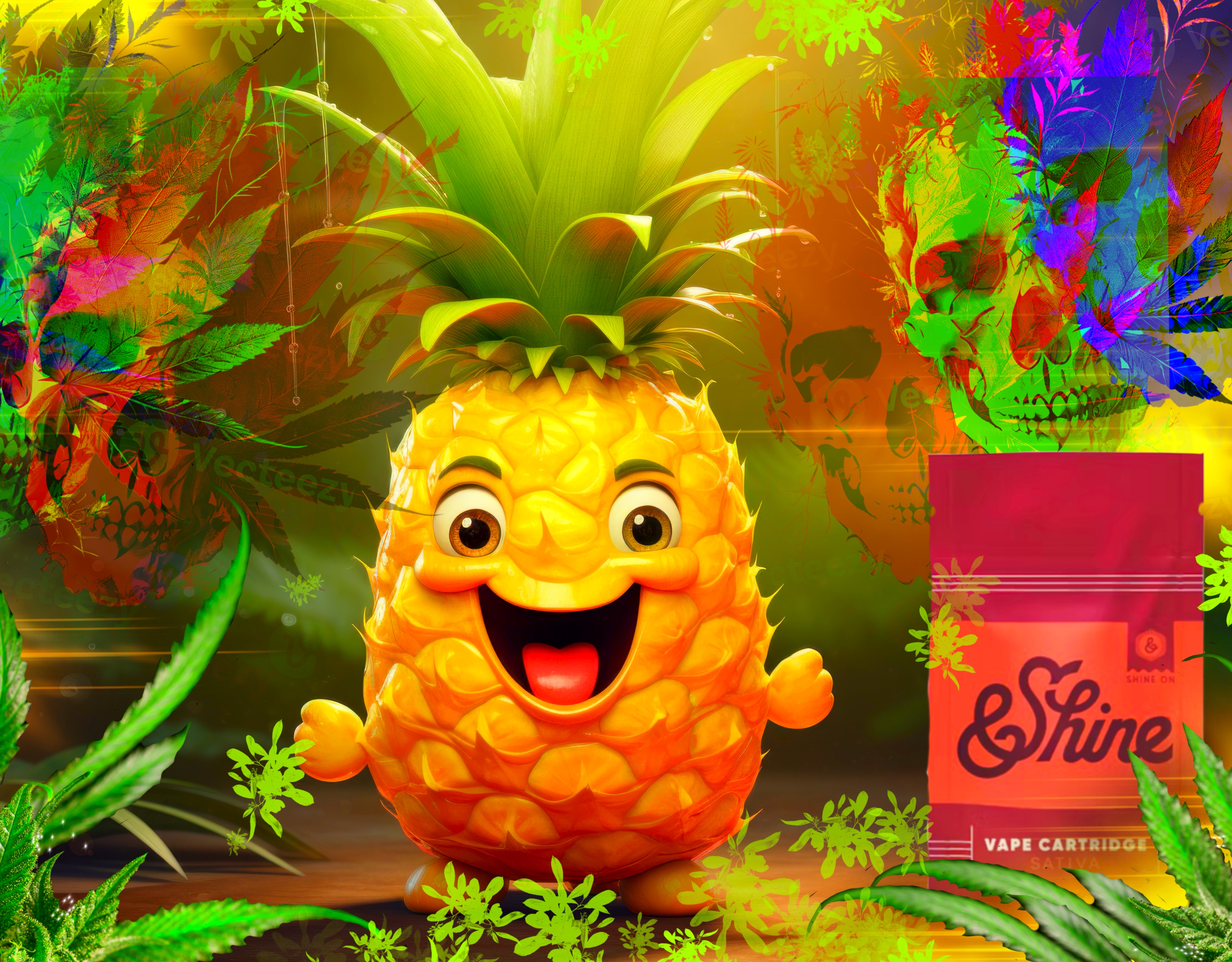 Photograph of product: Pineapple Express Cart 1G