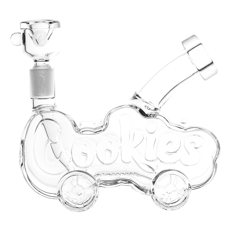 Photograph of product: Cookies Glass | Cloud Roller Bubbler