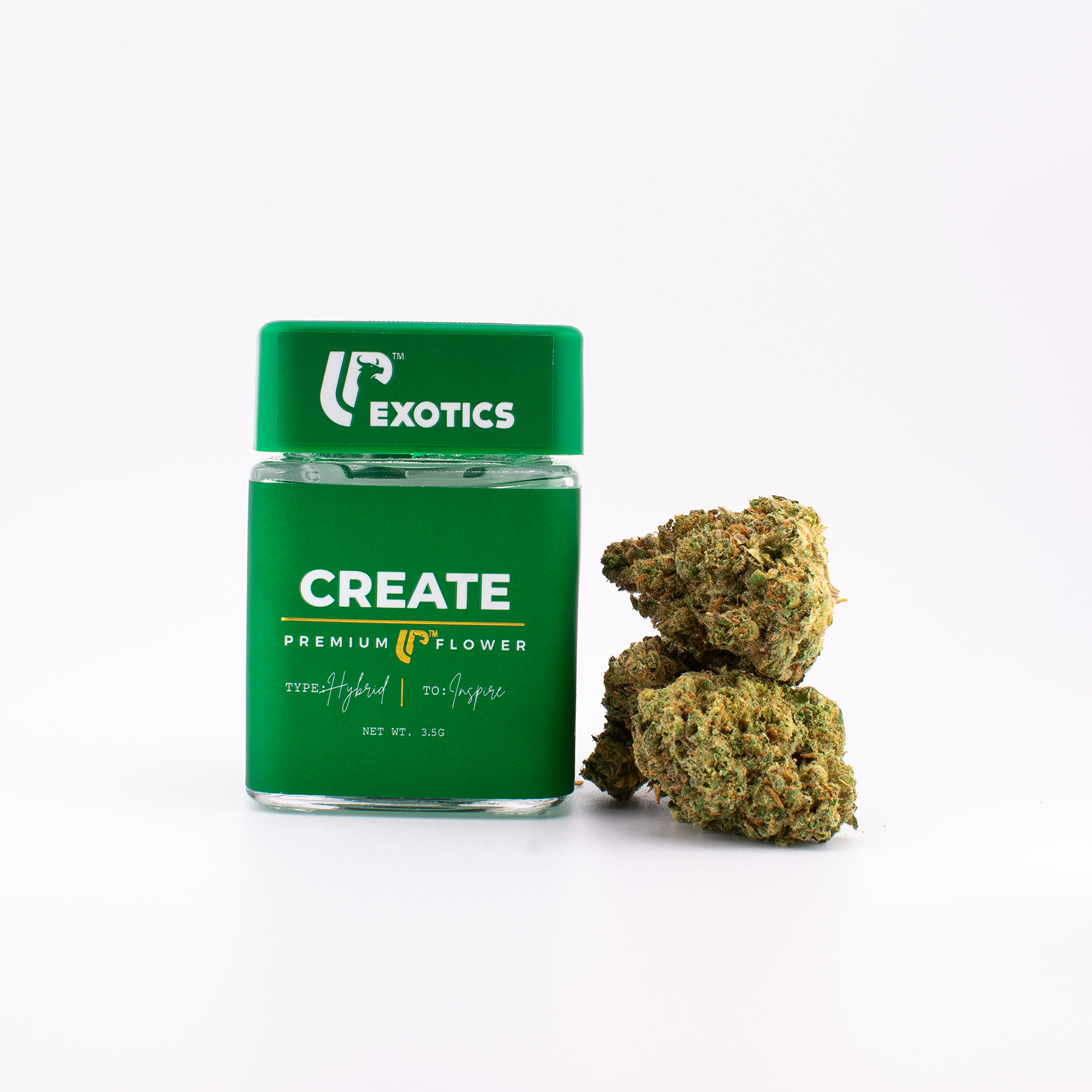 Photograph of product: LP Exotics Wedding Pie (H) Flower 3.5g