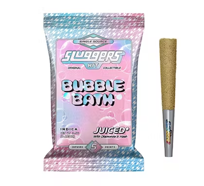 Photograph of product: Bubble Bath Infused Pre-Roll 5pk (.7g each) (TAX INCLUDED)
