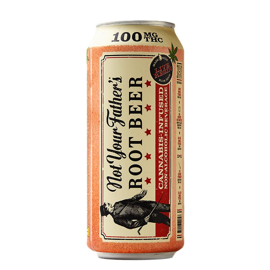 Photograph of product: NOT YOUR FATHERS - ROOT BEER 100MG