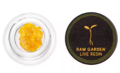Photograph of product: 1g Lemon Sour Diesel Live Resin - Raw Garden