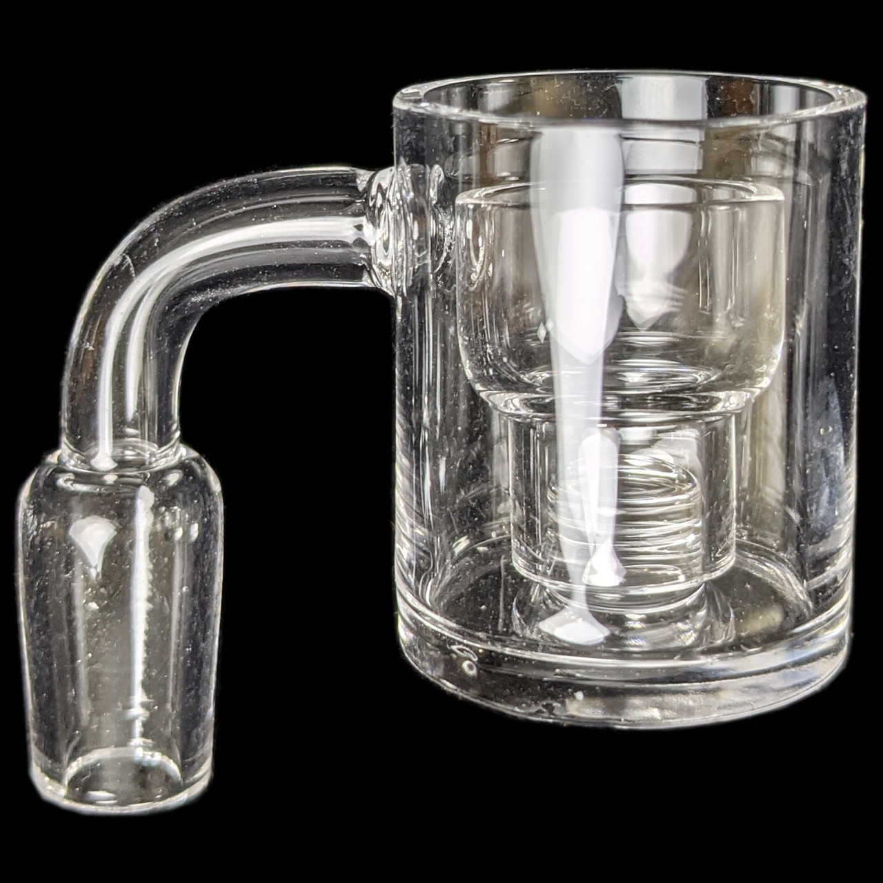 Photograph of product: 30mm Core Reactor Quartz Banger with Matching Insert Male