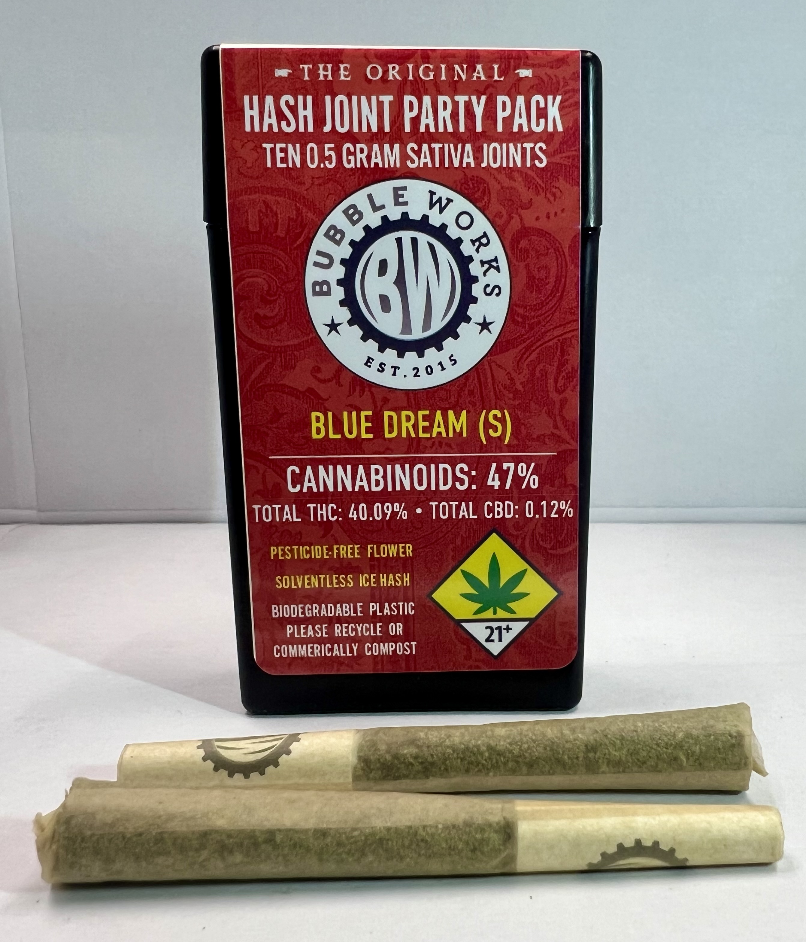 Photograph of product: Blue Dream | Infused Pre-Rolls 10pk 5g
