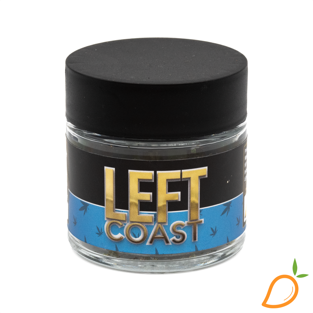Photograph of product: 3.5g White Widow Prepackaged Flower Left Coast