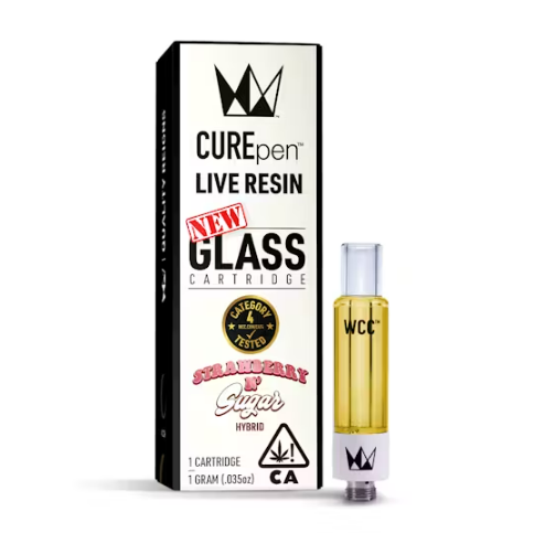 Photograph of product: Strawberry N' Sugar Live Resin cart WCC