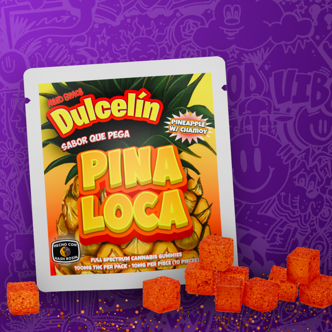 Photograph of product: Pina Loca | 100 MG au chocolat Rosin | Gummies | Headspace