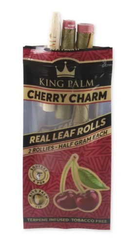 Photograph of product: KING PALM CHERRY CHARM WRAPS | 2PK