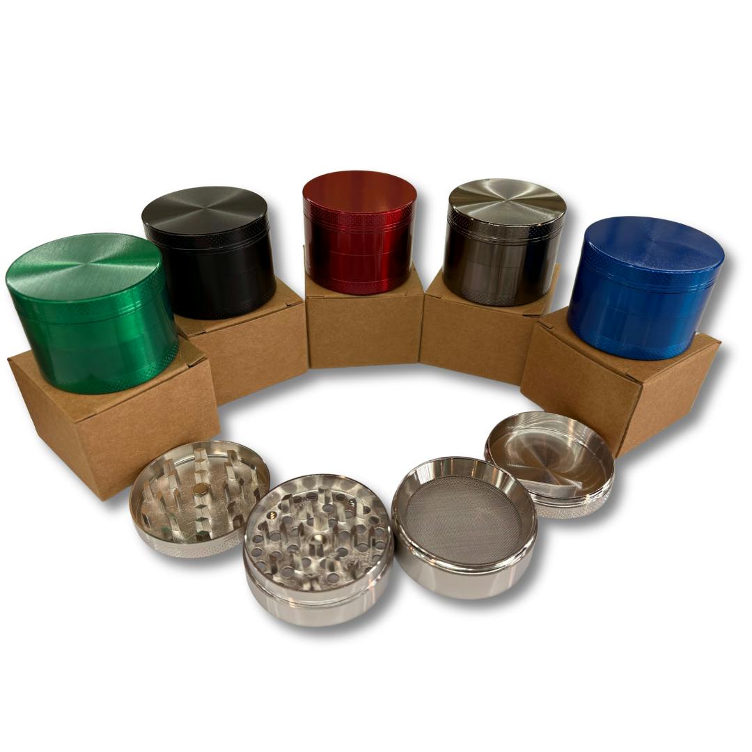 Photograph of product: 55MM ZINC 4PC GRINDER
