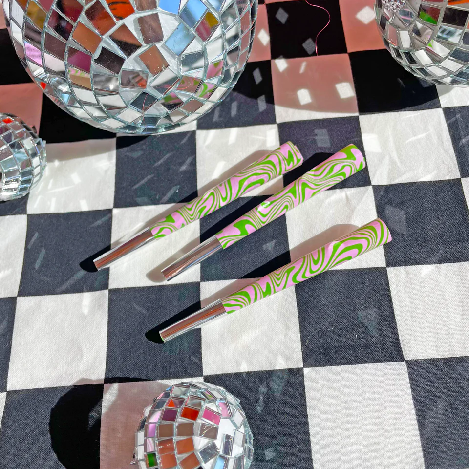 Photograph of product: PureTonic | Psychedelic Swirl Cones 9ct - $12