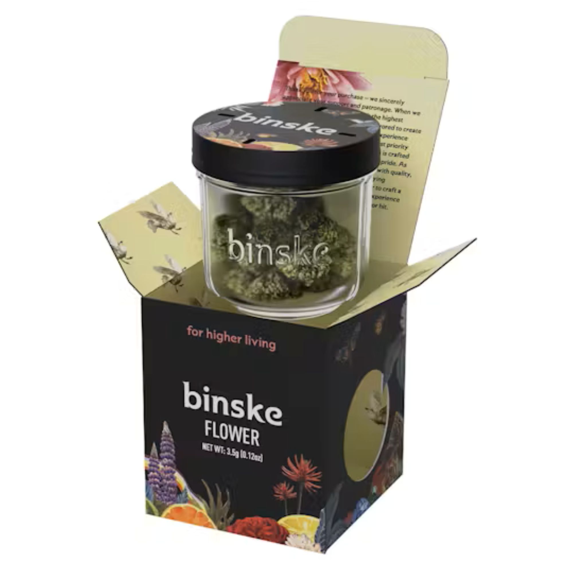 Photograph of product: binske | Sour Cakes | Flower - 3.5g