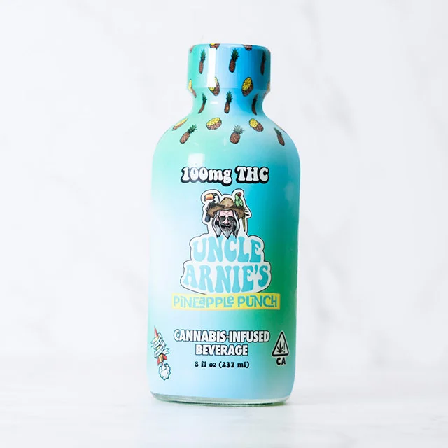 Photograph of product: Beverage - Uncle Arnie's - Pineapple Punch (H) - 100mg (8oz)