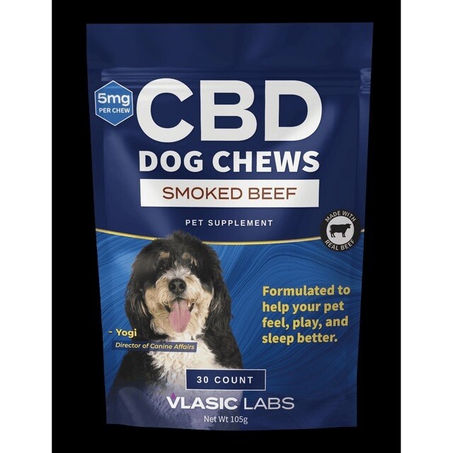 Photograph of Product: VLASIC | Beef | 20mg CBD Dog Treats