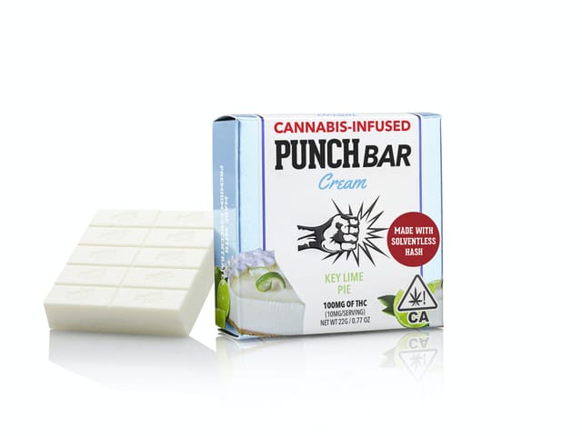 Photograph of product: Key Lime Pie White Chocolate | 100mg Solventless Bar - 
