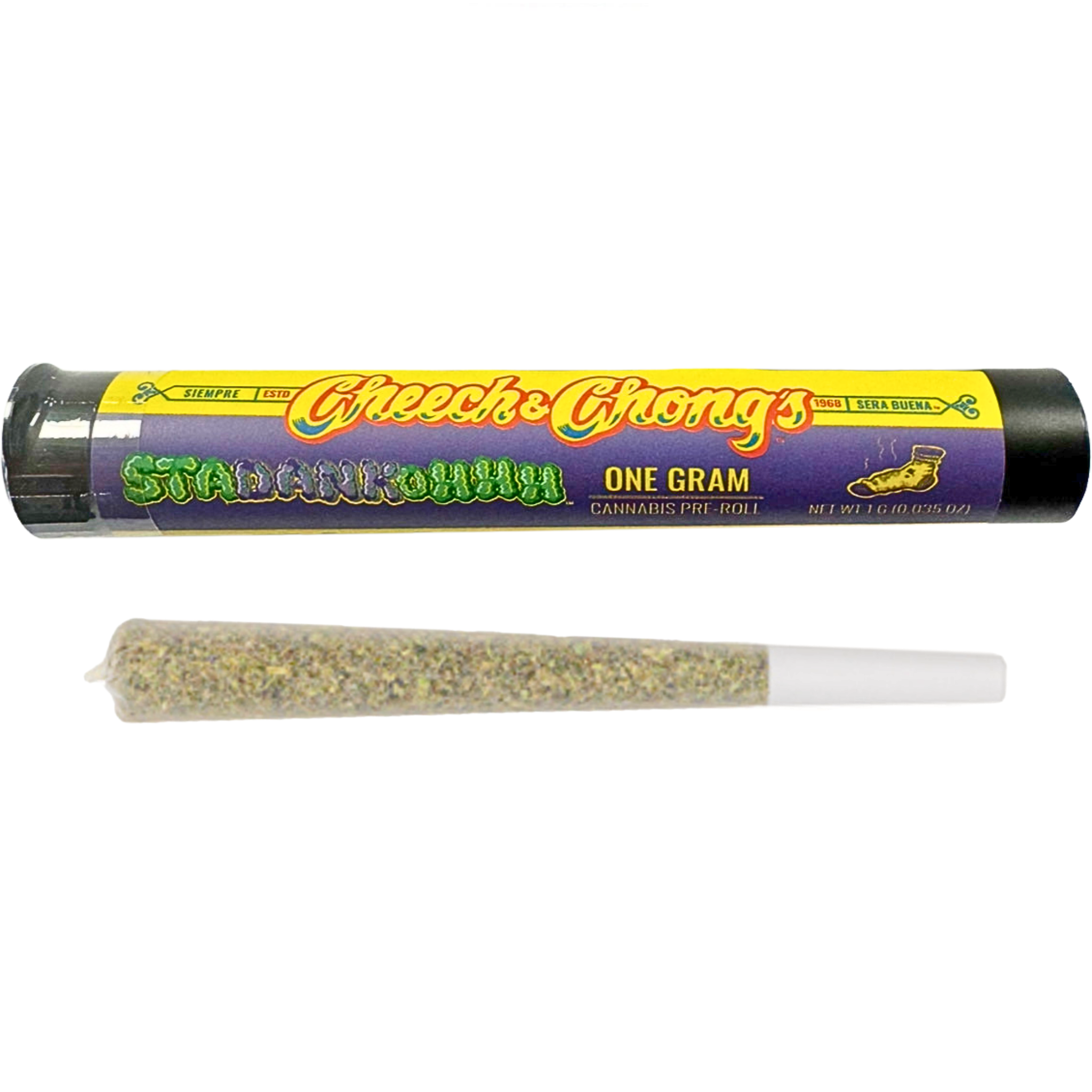 Photograph of product: Pre-Roll | Cheech & Chong | StaDankOhhh