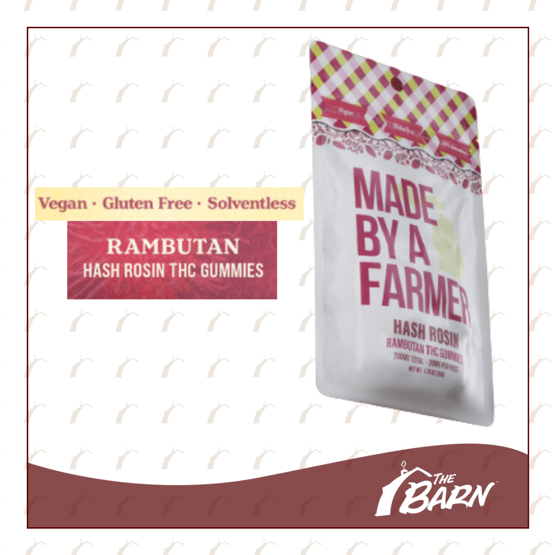 Photograph of product: MBAF 200mg Rosin Gummies - Rambutan - REC