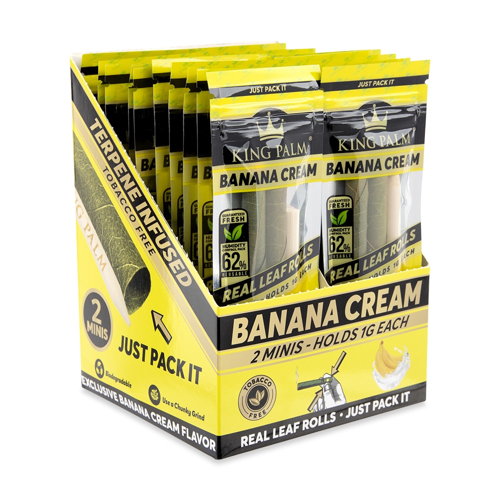 Photograph of product: King Palm Minis 2 pk - Banana Cream
