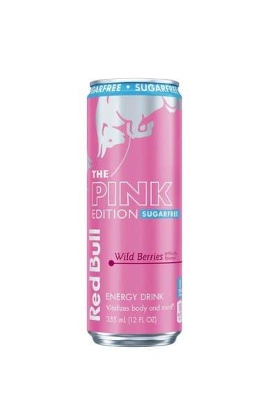 Photograph of product: Pink Edition Sugar-Free Wild Berries 12oz Energy Drink